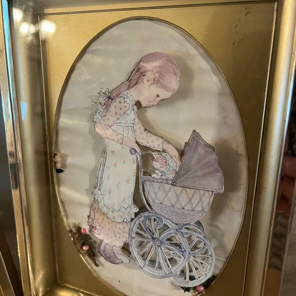 Vintage‎ Elegant Gold Picture Frame Set
